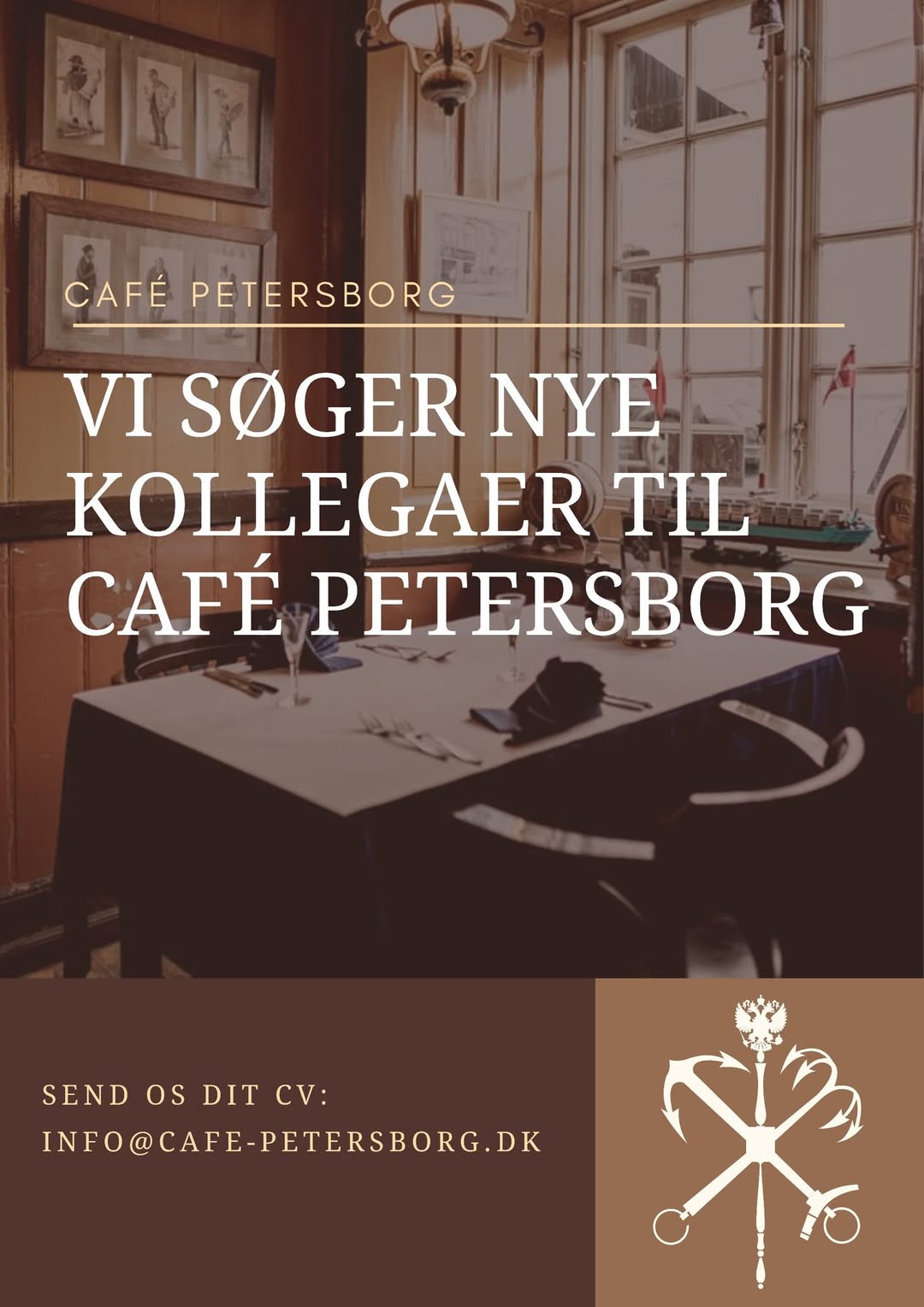 Smørrebrødsjomfru / kok til Café Petersborg hos Café Petersborg billede 1