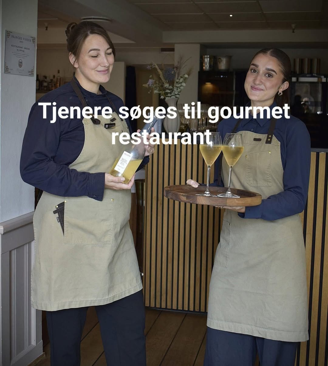 Fuldtids- og deltidstjenere til Restaurant Under Klippen hos Restaurant Under Klippen billede 1